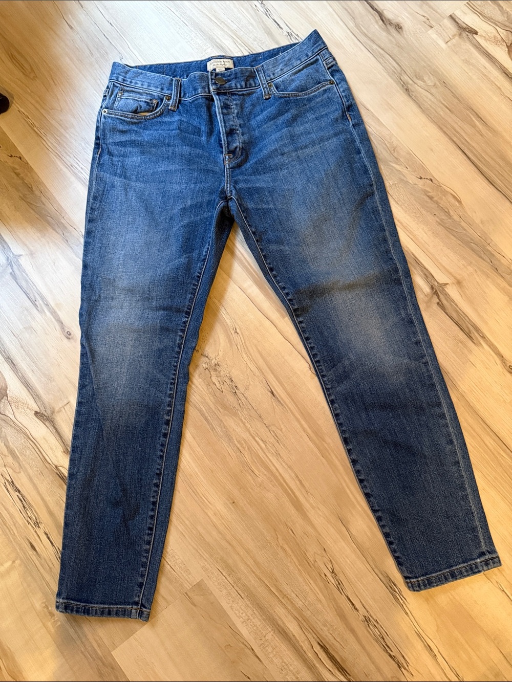 Burberry Women's Straight Leg Blue Denim Jeans size 30